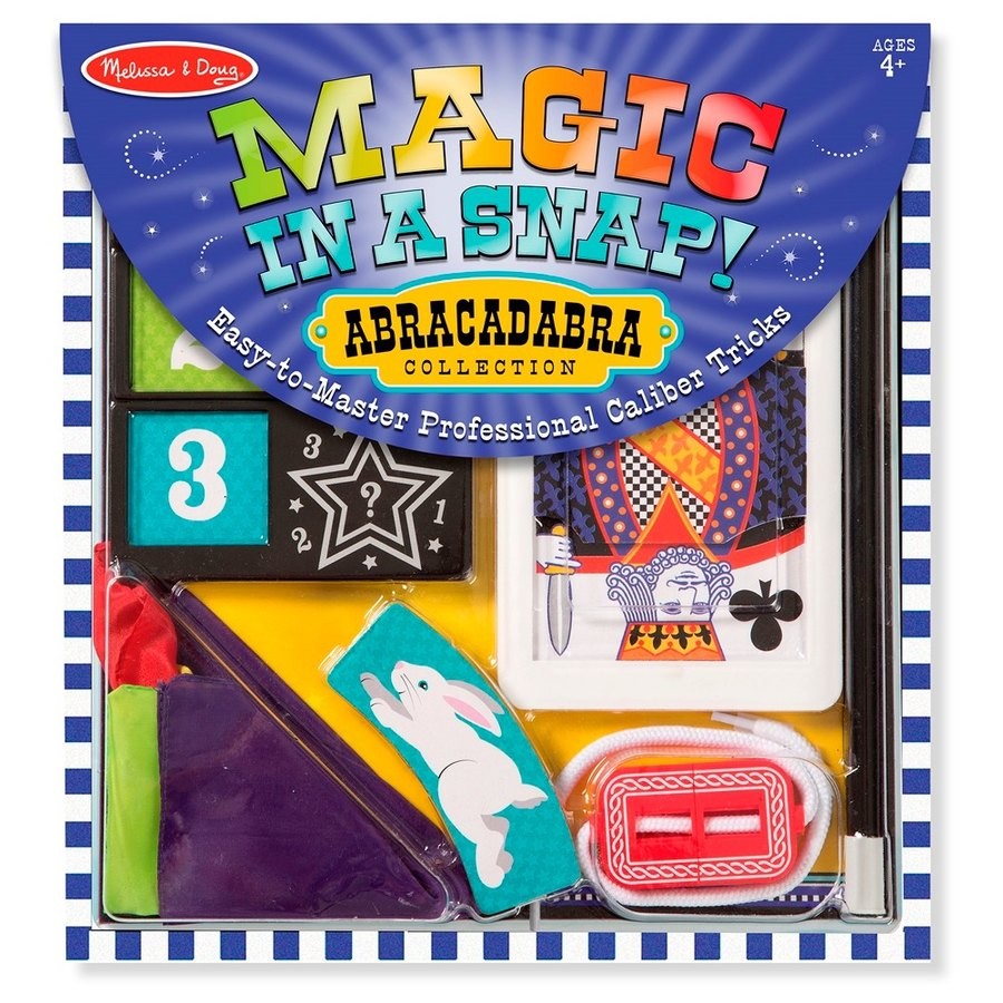 Sale Melissa & Doug Magic in a Snap Abracadabra Collection