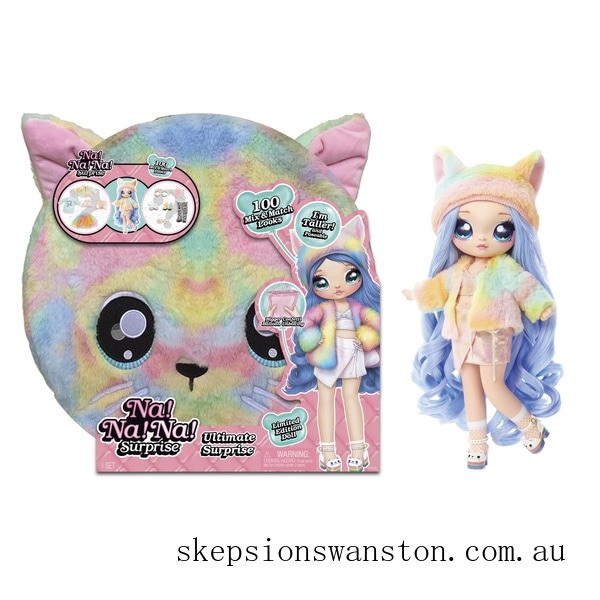 Genuine Na! Na! Na! Ultimate Surprise- Rainbow Kitty & Piper Prim Doll