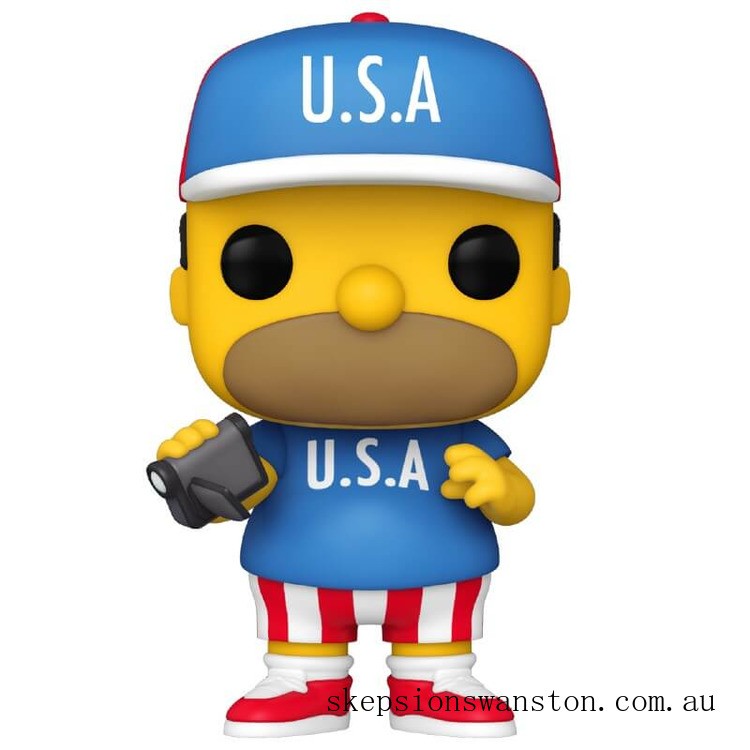 Limited Sale Simpsons USA Homer Funko Pop! Vinyl