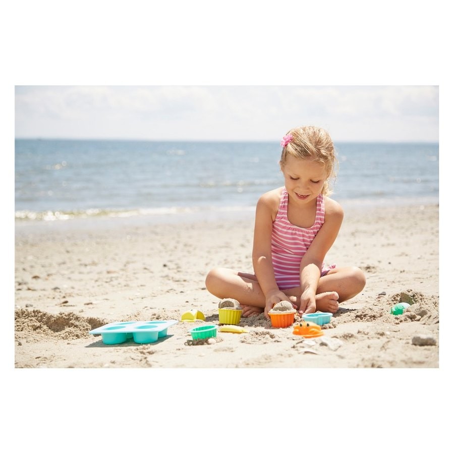Outlet Melissa & Doug Sunny Patch Seaside Sidekicks Sand Cupcake Play Set