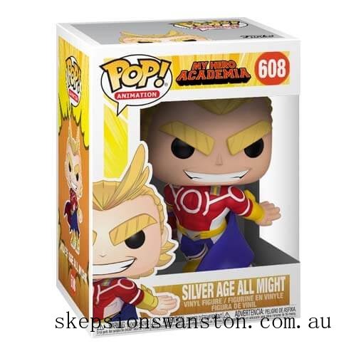 Limited Sale My Hero Academia All Might Silver Age Funko Pop! Vinyl