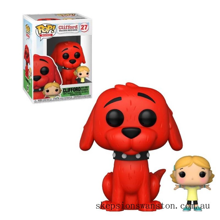 Limited Sale Clifford with Emily Pop! Vinyl Figure