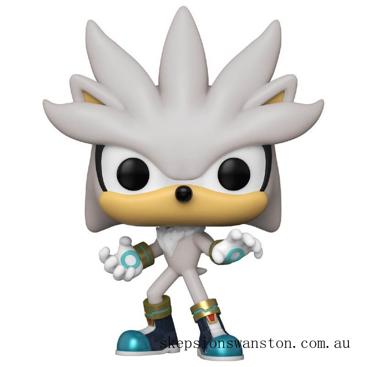Genuine Sonic 30th Silver the Hedgehog Pop! Vinyl Figure