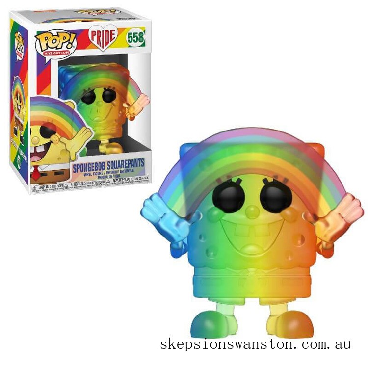 Limited Sale Pride 2020 Rainbow Spongebob Squarepants Funko Pop! Vinyl