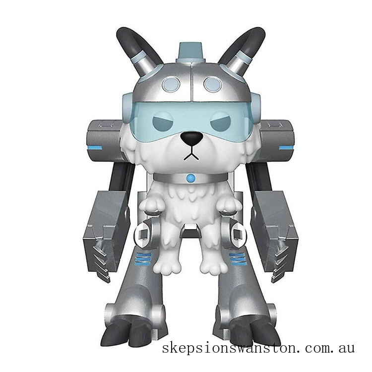 Limited Sale Rick and Morty Snowball in Mech Suit 6 Inch Funko Pop! Vinyl