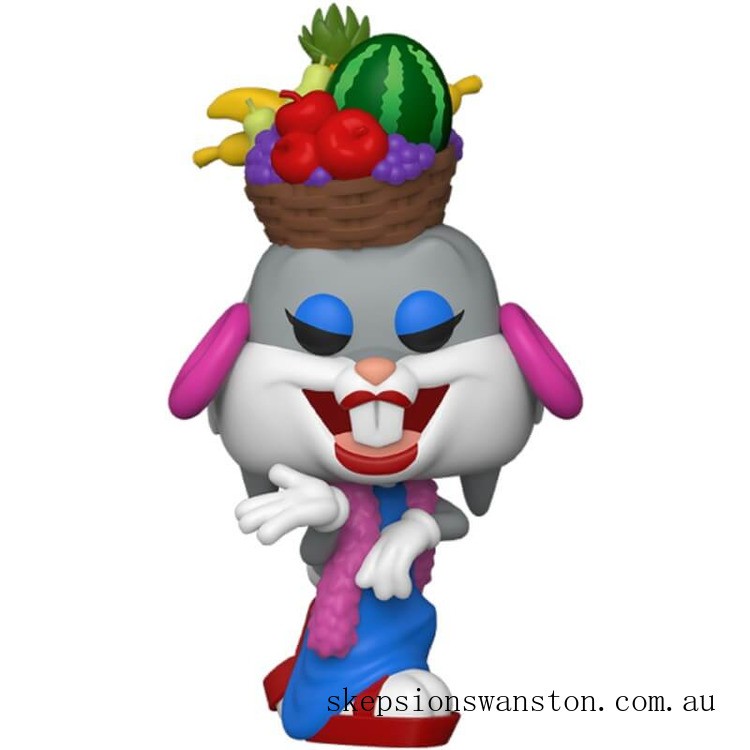 Sale Bugs Bunny 80th Anniversary: Bugs In Fruit Hat Funko Pop! Vinyl