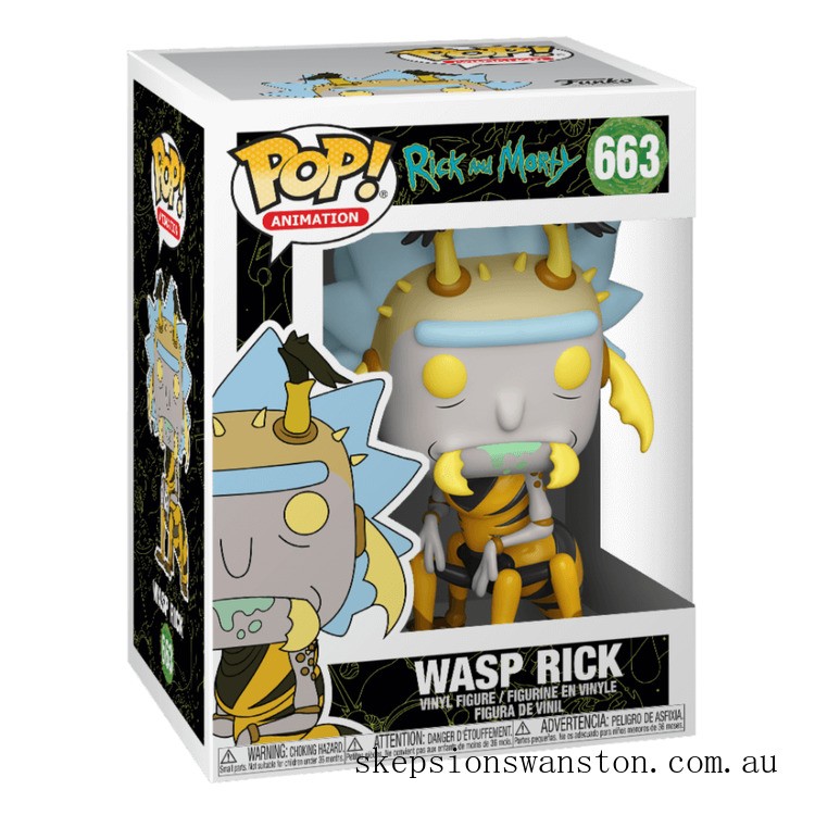 Sale Rick & Morty Wasp Rick Funko Pop! Vinyl