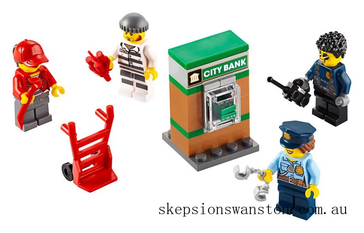 Genuine LEGO Minifigures Police MF Accessory Set