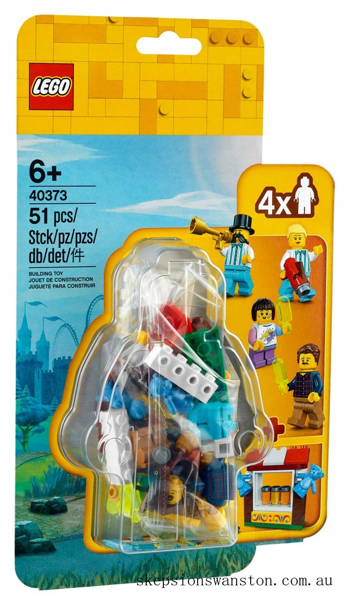 Outlet Sale LEGO Minifigures Fairground MF Acc. Set