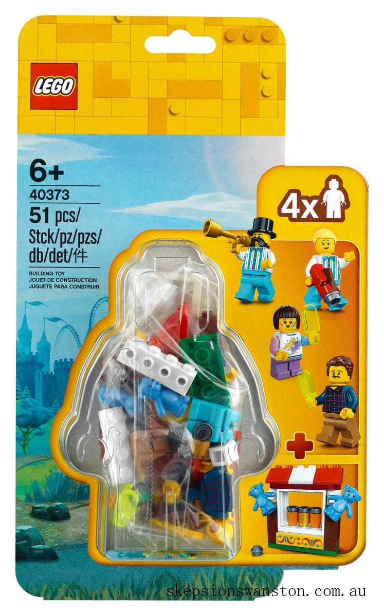 Outlet Sale LEGO Minifigures Fairground MF Acc. Set