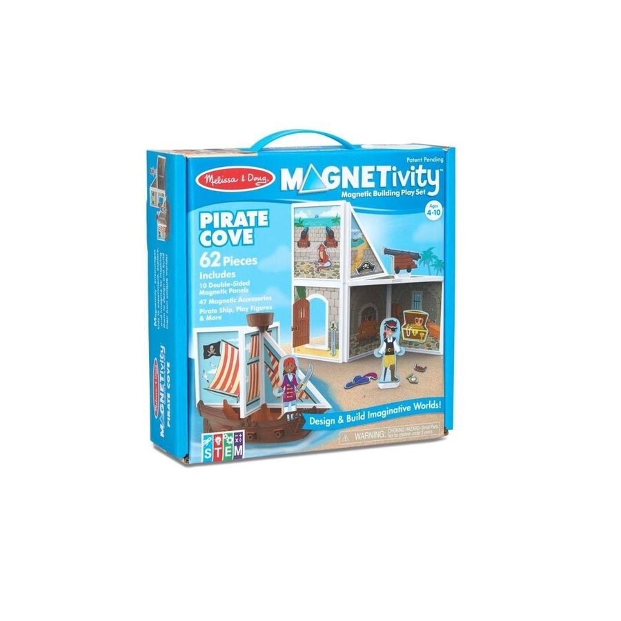 Outlet Melissa & Doug Magnetivity - Pirate Cove