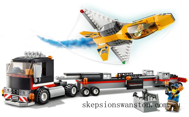 Genuine LEGO City Airshow Jet Transporter