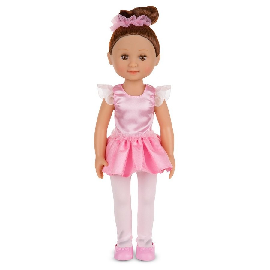 Outlet Melissa & Doug Victoria 14-Inch Poseable Ballerina Doll With Leotard and Tutu