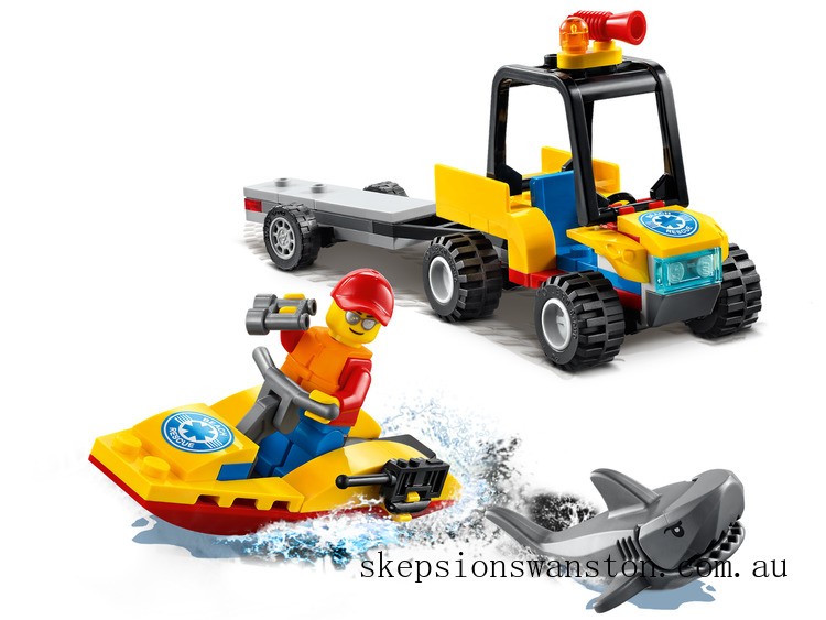 Genuine LEGO City Beach Rescue ATV