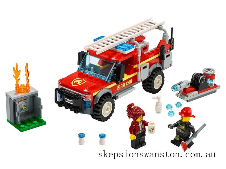 Special Sale LEGO City Fire Chief Response Truck
