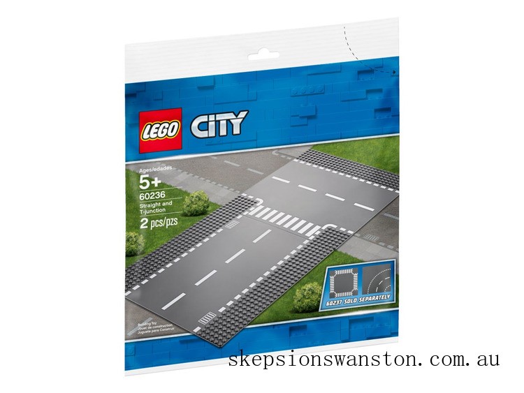 Outlet Sale LEGO City Straight and T-junction