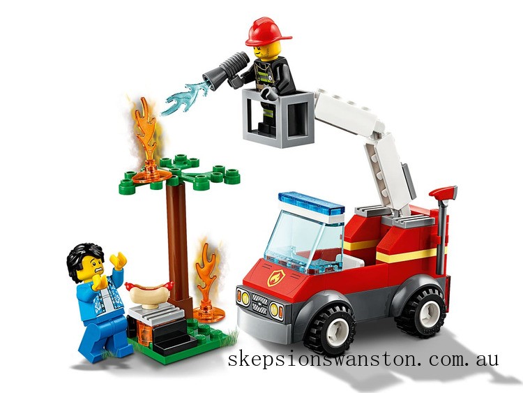 Clearance Sale LEGO City Barbecue Burn Out