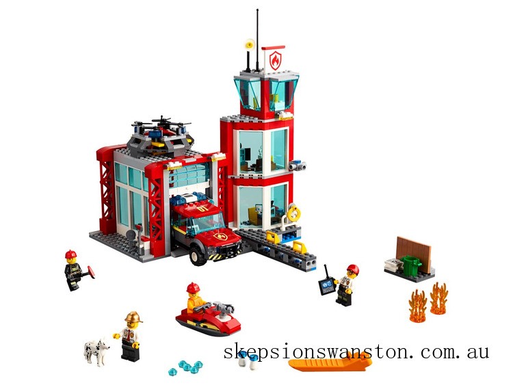 Genuine LEGO City Fire Station