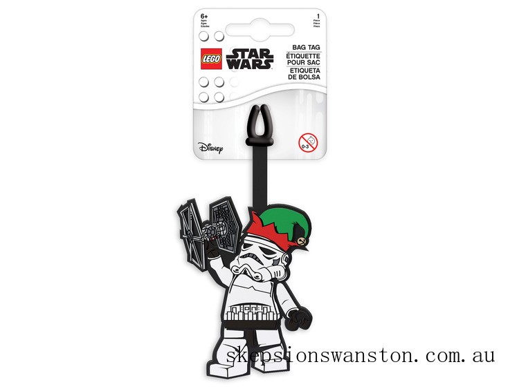 Genuine LEGO STAR WARS™ Holiday Bag Tag – Stormtrooper™