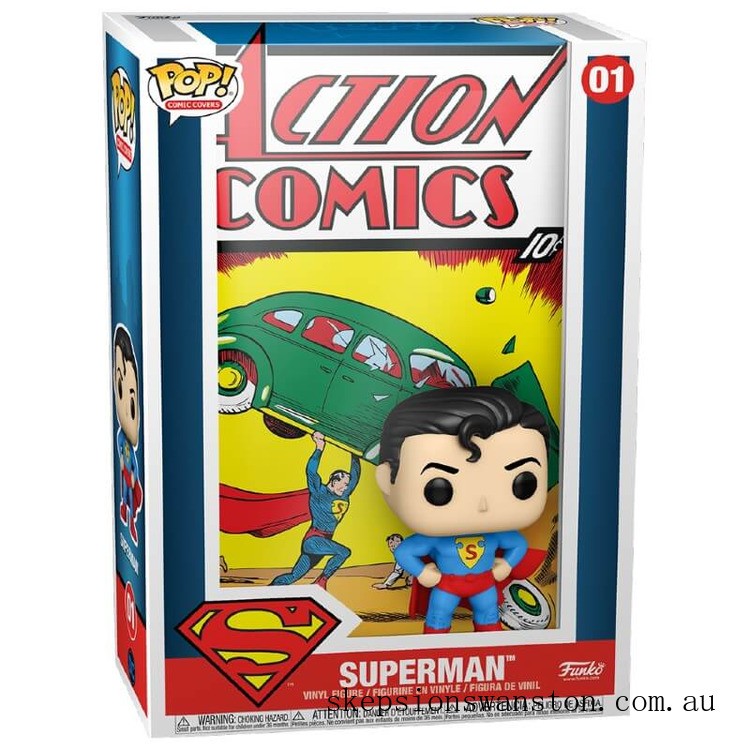 Genuine DC Comics Superman Action Comic Pop! Vinyl Comic
