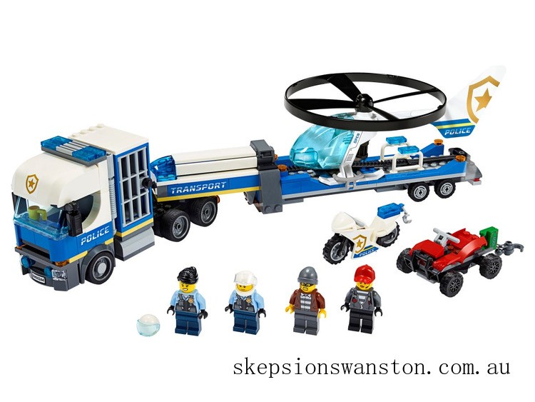 Clearance Sale LEGO City Police Helicopter Transport