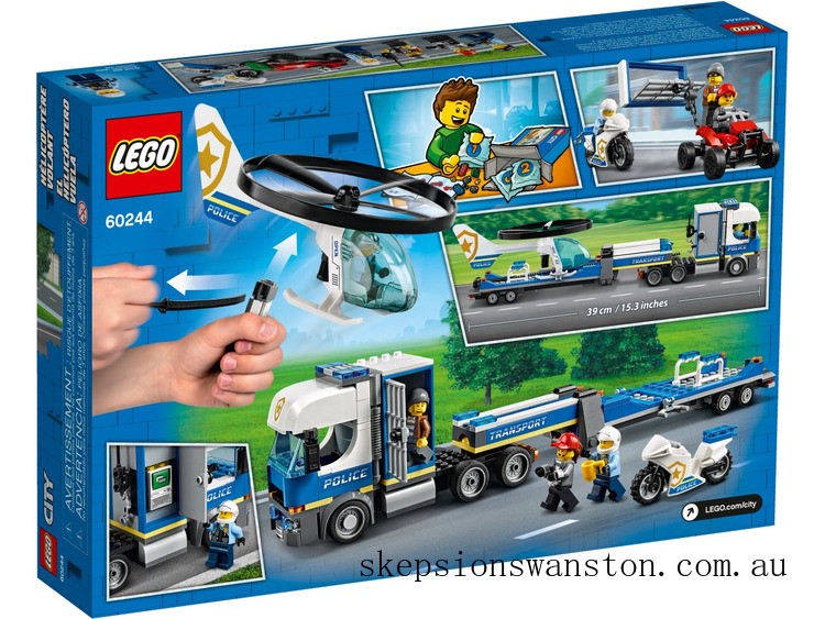 Clearance Sale LEGO City Police Helicopter Transport