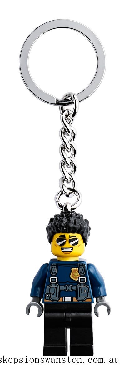 Outlet Sale LEGO City Duke DeTain Key Chain