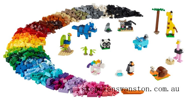 Genuine LEGO Classic Bricks and Animals