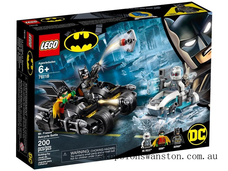 Discounted LEGO Batman™ Mr. Freeze™ Batcycle™ Battle