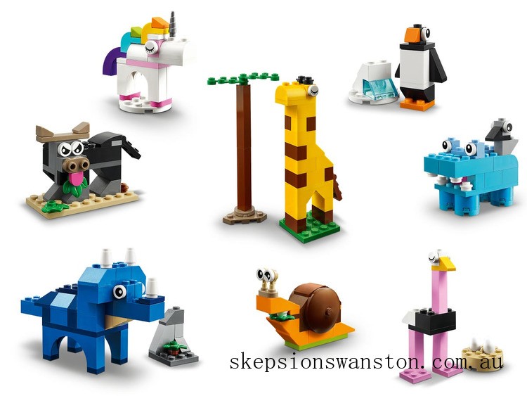Genuine LEGO Classic Bricks and Animals