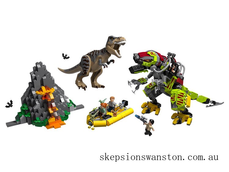 Clearance Sale LEGO Jurassic World™ T. rex vs Dino-Mech Battle