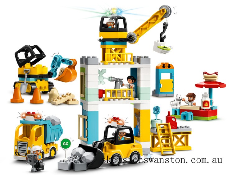 Discounted LEGO DUPLO® Tower Crane & Construction