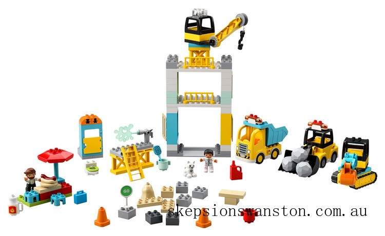 Discounted LEGO DUPLO® Tower Crane & Construction