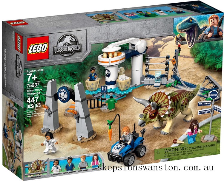 Special Sale LEGO Jurassic World™ Triceratops Rampage