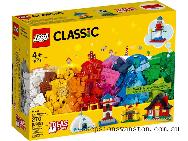 Genuine LEGO Classic Bricks and Houses