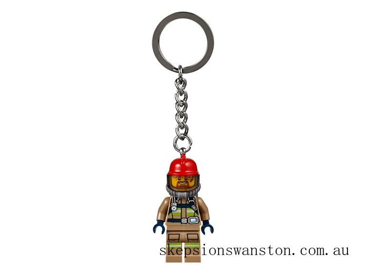 Special Sale LEGO City Firefighter Key Chain