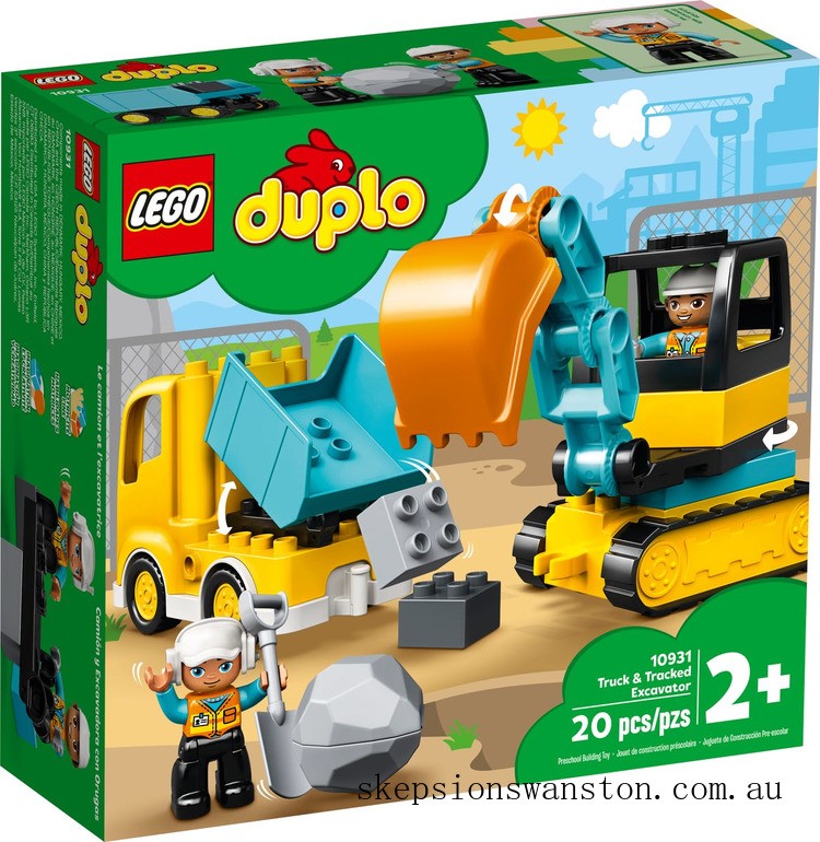 Outlet Sale LEGO DUPLO® Truck & Tracked Excavator