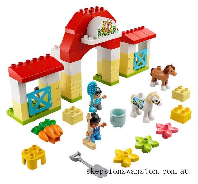Outlet Sale LEGO DUPLO® Horse Stable and Pony Care
