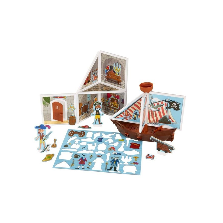 Outlet Melissa & Doug Magnetivity - Pirate Cove