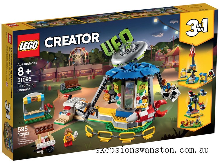 Discounted LEGO Creator 3-in-1 Fairground Carousel