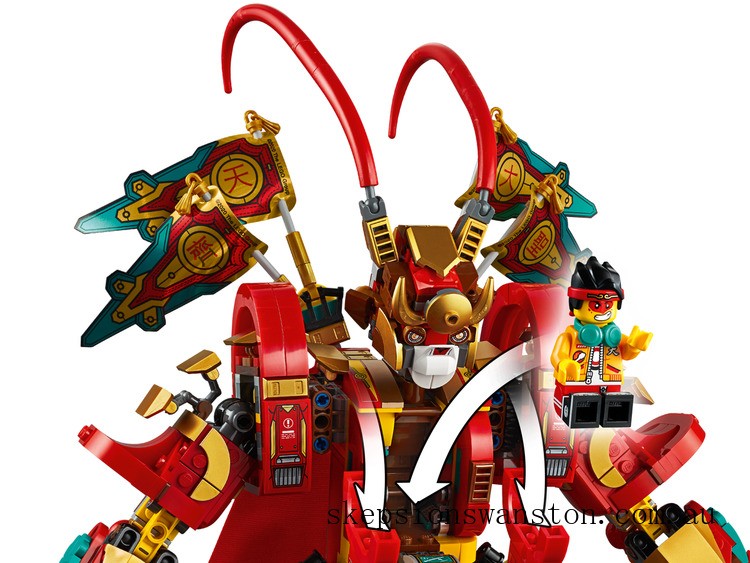 Discounted LEGO Monkie Kid Monkey King Warrior Mech