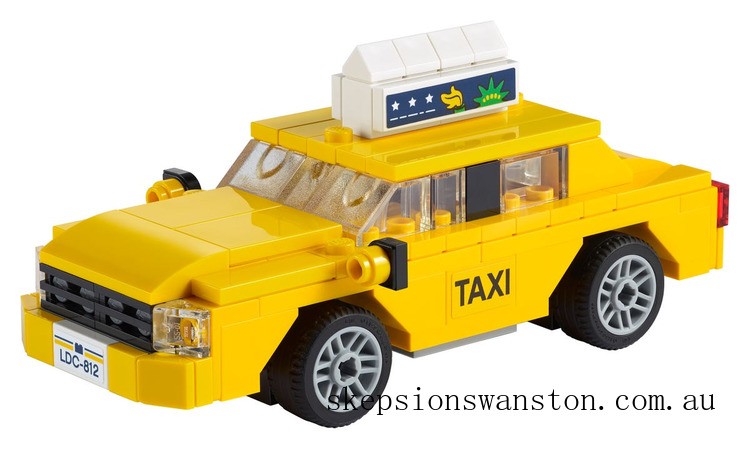 Genuine LEGO Creator 3-in-1 Yellow Taxi