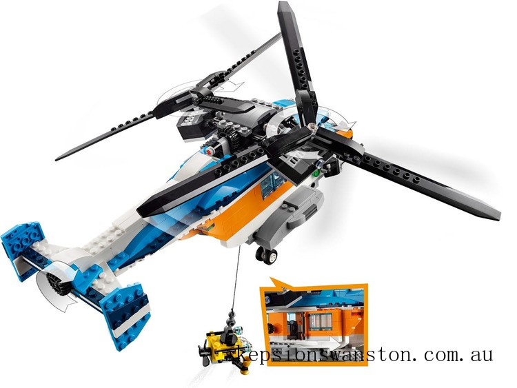 Clearance Sale LEGO Creator 3-in-1 Twin-Rotor Helicopter