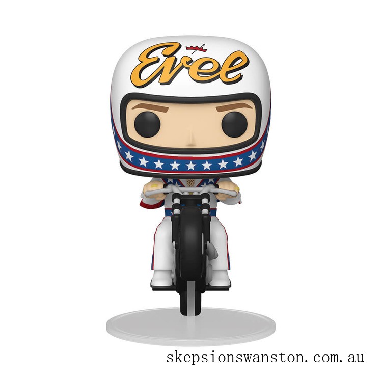 Genuine Evel Knievel on Bike Funko Pop! Ride