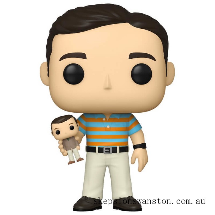 Clearance 40 Year Old Virgin Andy holding Oscar with Chase Funko Pop! Vinyl