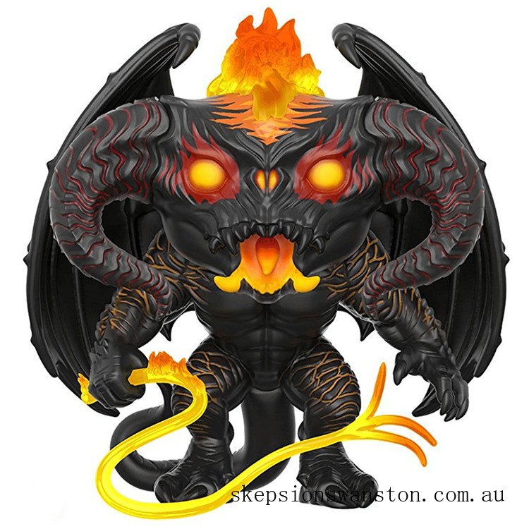Clearance Lord Of The Rings Balrog Super Sized Funko Pop! Vinyl