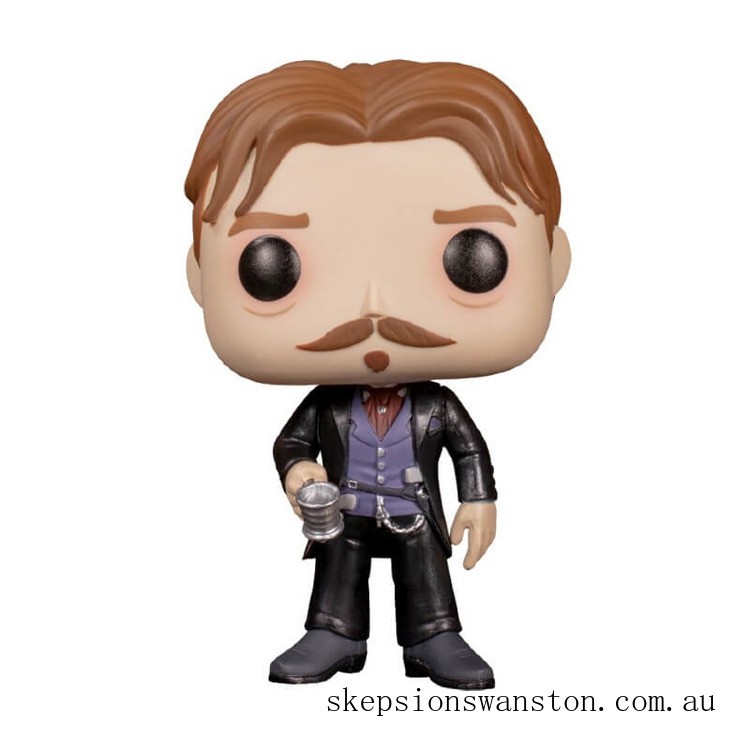 Clearance Tombstone Doc Holliday with Cup EXC Funko Pop! Vinyl
