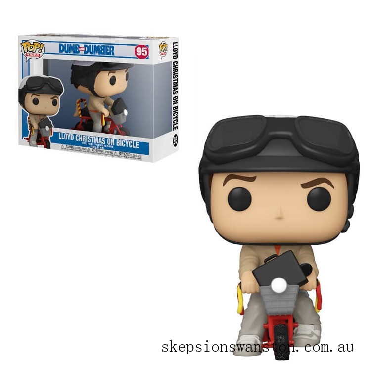 Clearance Dumb & Dumber Lloyd with Bicycle Funko Pop! Ride