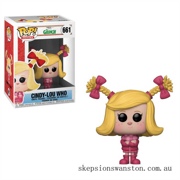 Clearance The Grinch 2018 Cindy-Lou Who Funko Pop! Vinyl