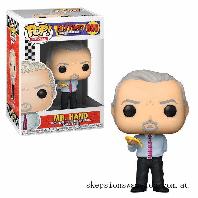 Clearance Fast Times at Ridgemont High Mr Hand with Pizza Funko Pop! Vinyl